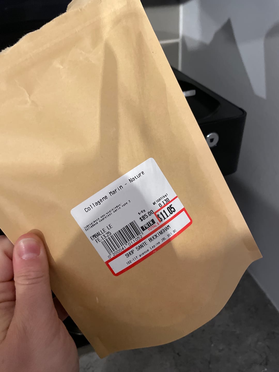 Customer photo review of VRAC - Collagène Marin (100g)