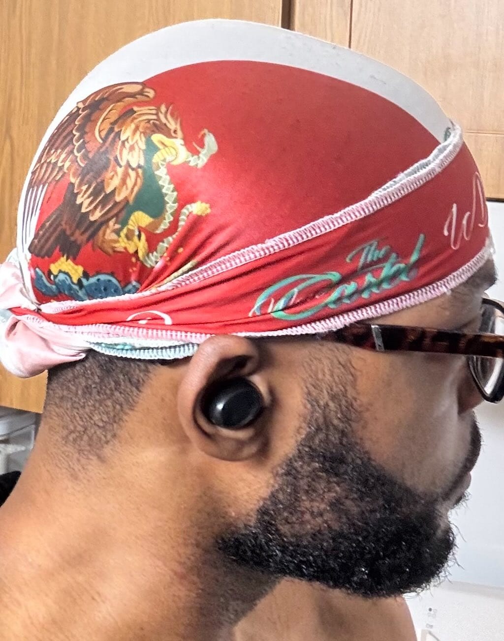 Customer photo review of WD Viva Mexico Silky Durag