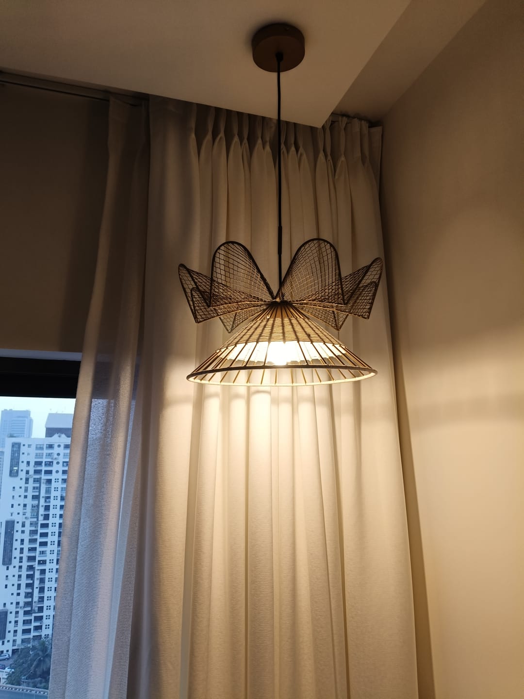Customer photo review of Fucius Hanging Lamp