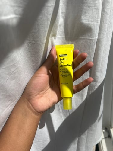 Customer photo review of Sulfur 3% Clean Gel