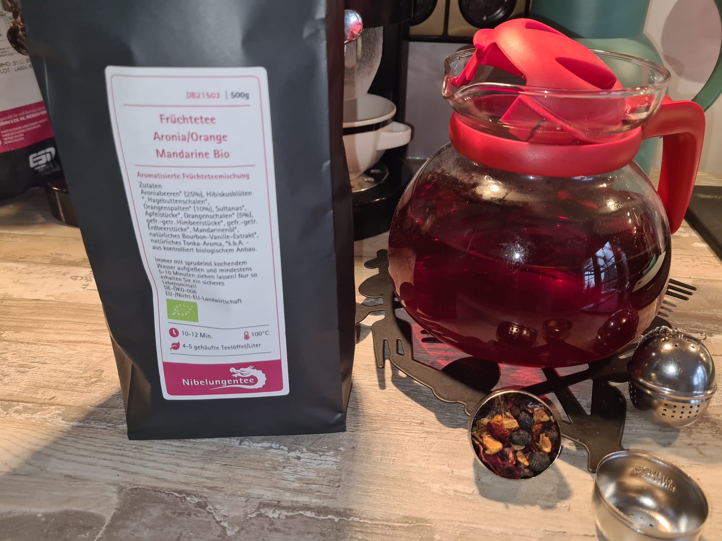 Customer photo review of Früchtetee Aronia/Orange/Mandarine Bio