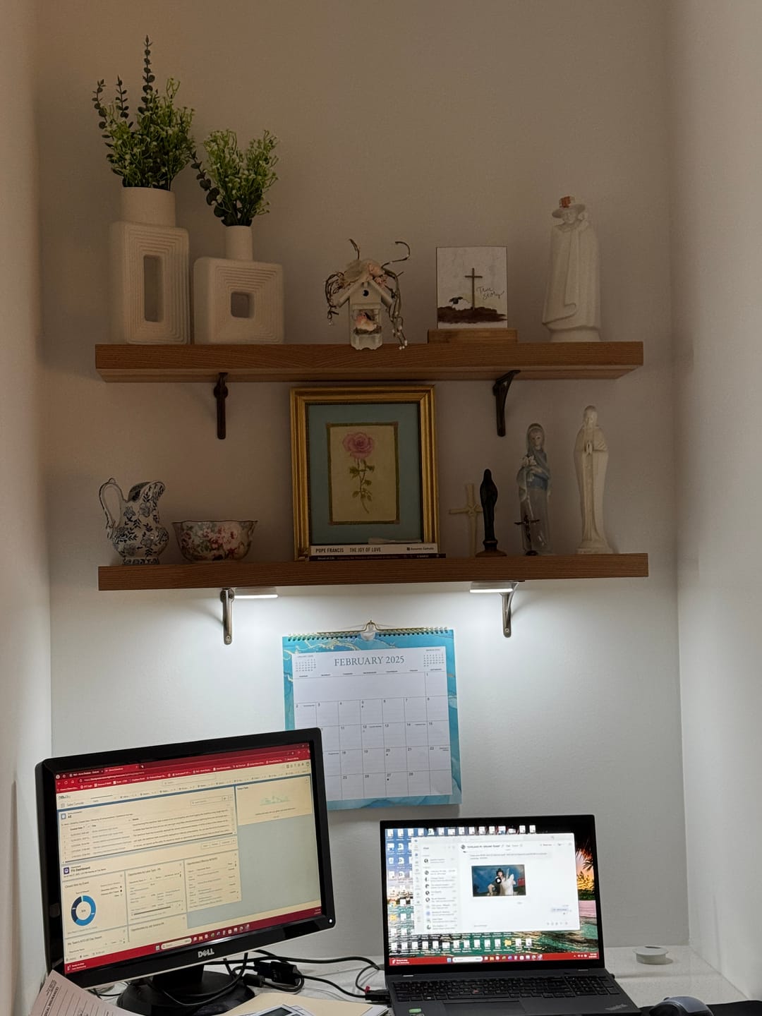 Customer photo review of 6 Inch Ironbridge Cast Iron Shelf Bracket