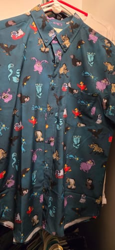 Customer photo review of Disney Villains "Evil on the Side" – KUNUFLEX Short Sleeve Shirt