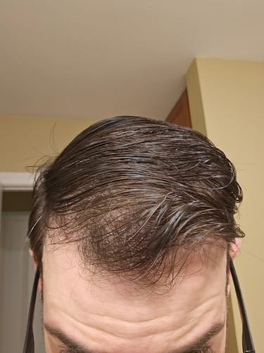 Customer photo review of Thickening Shampoo