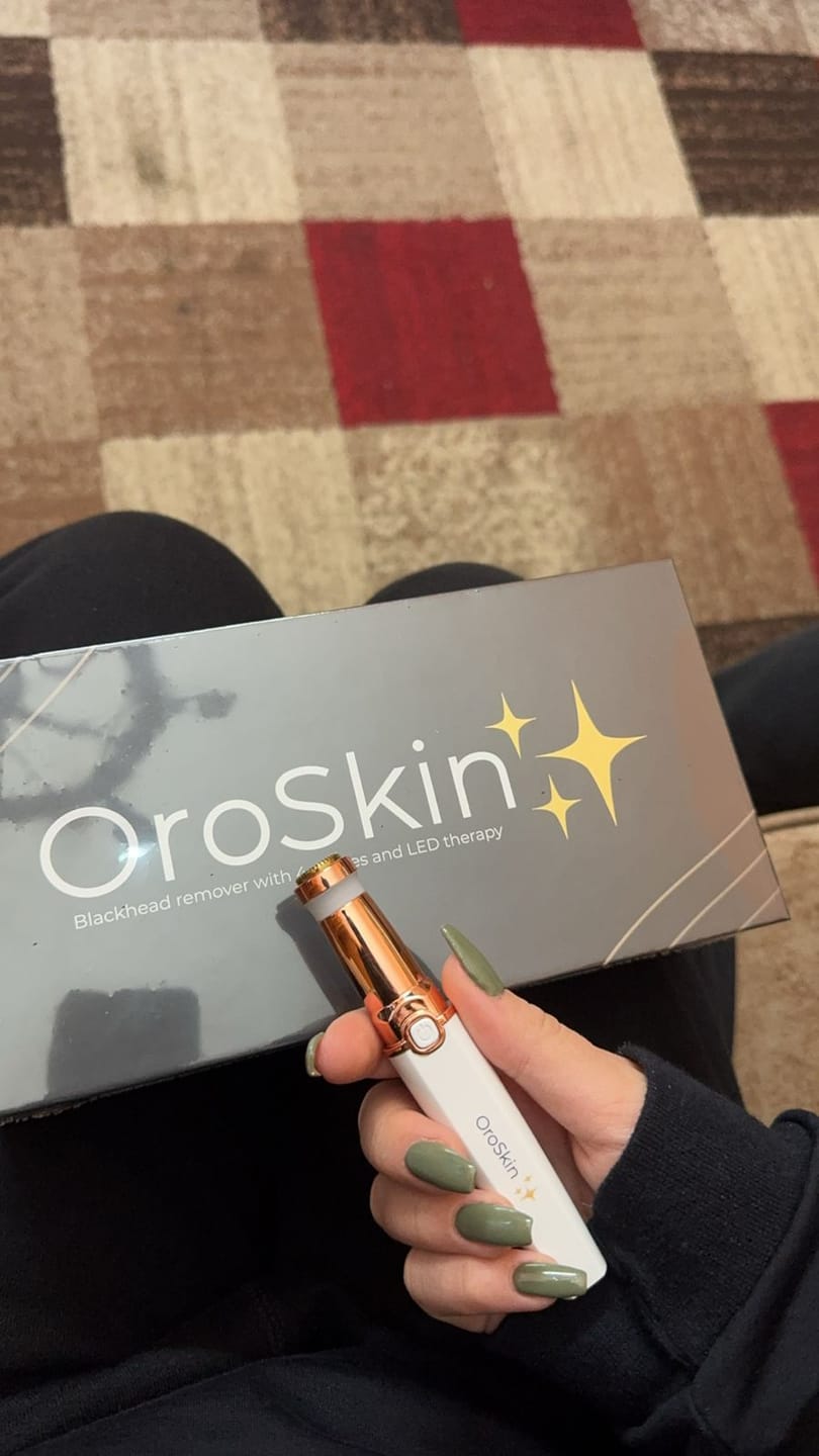 Customer photo review of OroSkin 2-in-1 Eyebrow & Facial Trimmer