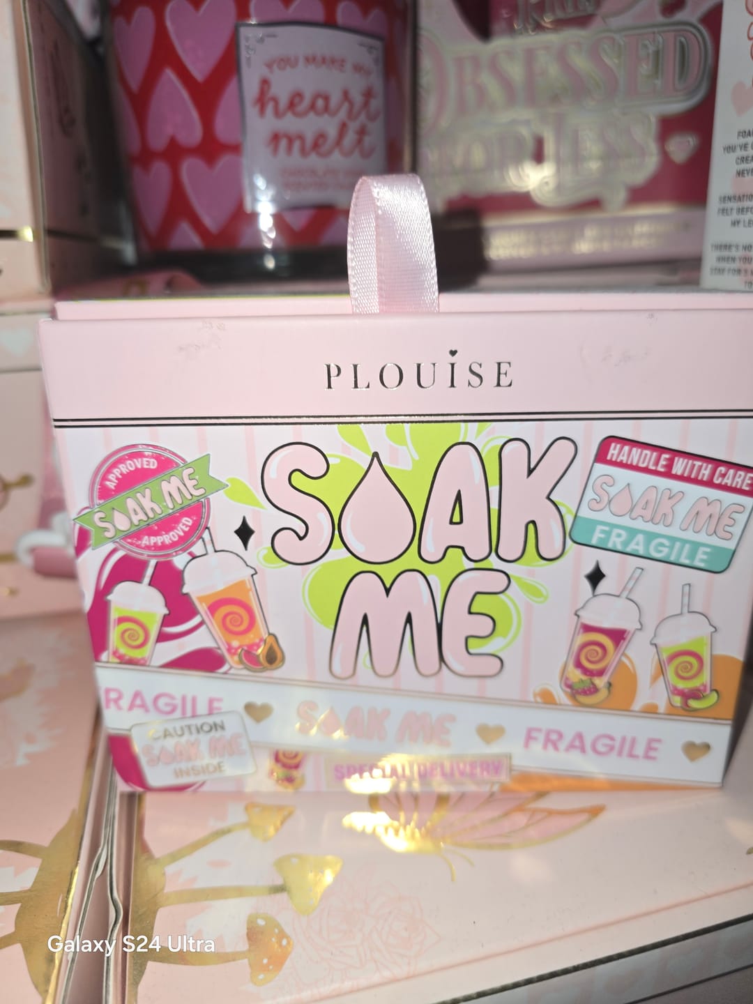 Customer photo review of P.Louise Soak Me Smoothie Lip Oil Bundle