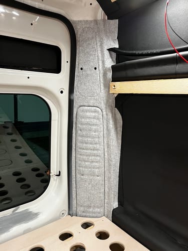 Customer photo review of Carpet Filz selbstklebend für Camper