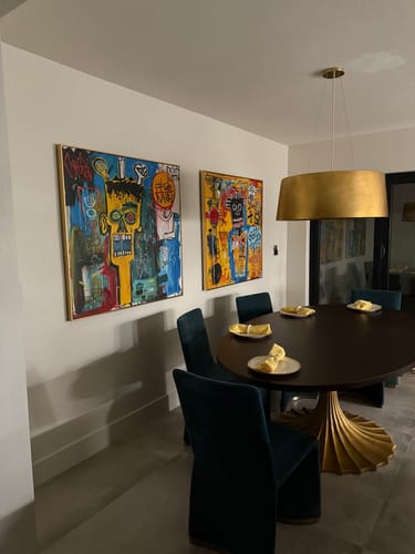 Customer review photo for Abstract Graffiti Art #GA006