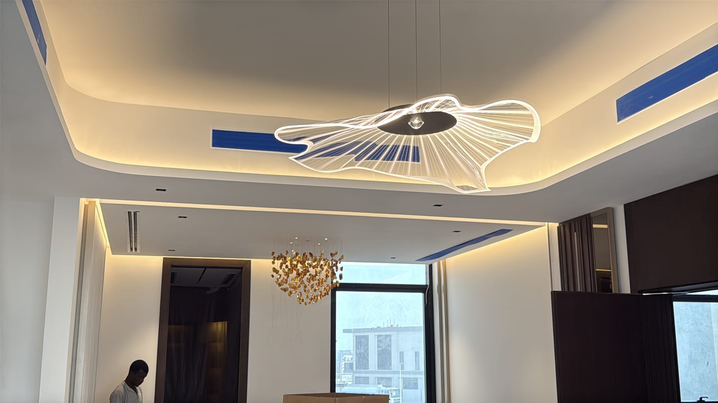 Customer photo review of Cosmic Twister Pendant Lamp MK5890P-001