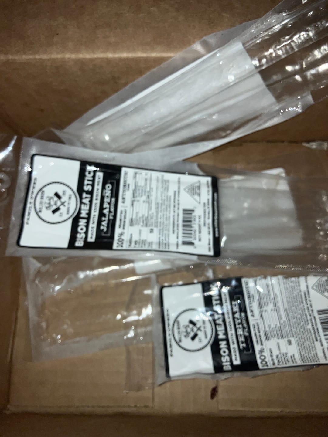 Customer photo review of Carnivore Meat Stick Pack