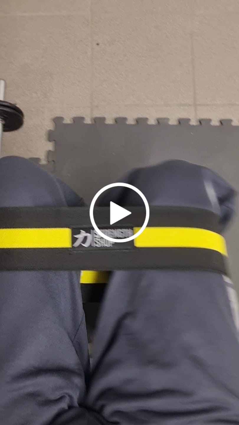 Customer video review of Heavy Hip Rotation Band - 35.5CM - Yellow/Black