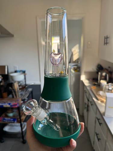 Customer photo review of Bong Percolator Tube - Heart 💗