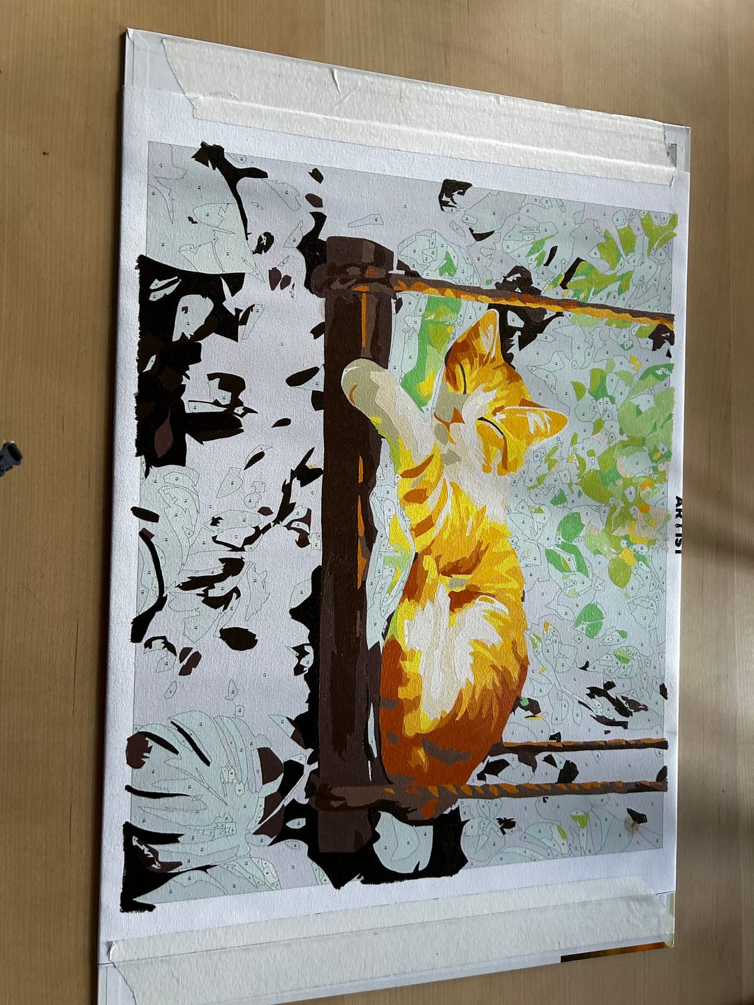 Customer photo review of Floral Kitten