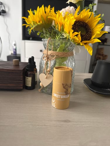 Customer photo review of Sweet Ginger Vapor Rub