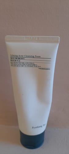 Customer photo review of Calming Acne Cleansing Foam