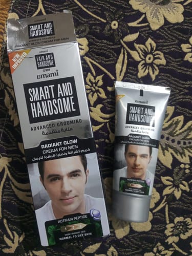 Customer photo review of Emami Smart & Handsome Radiance Men Cream 60g