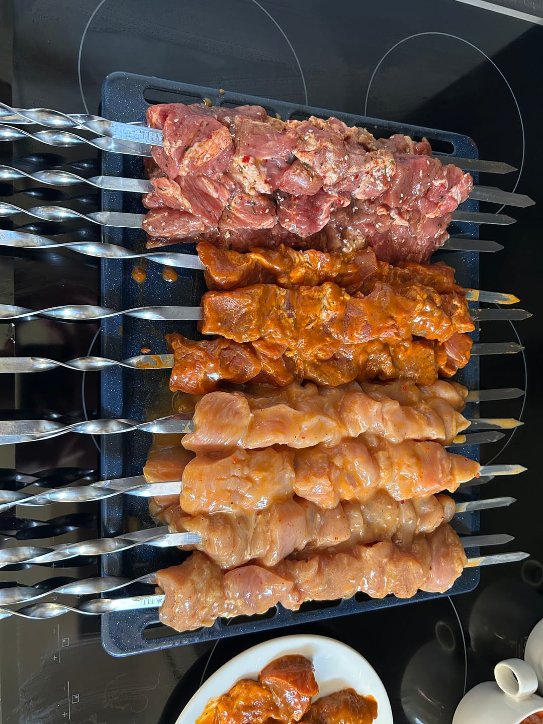 Customer photo review of Schweine-Schaschlik Yakuza – mariniert mit Teriyaki, Chili & Sesam | mySchaschlik