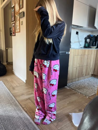 Hello Kitty pajama pants photo from customer Kelsey Reed