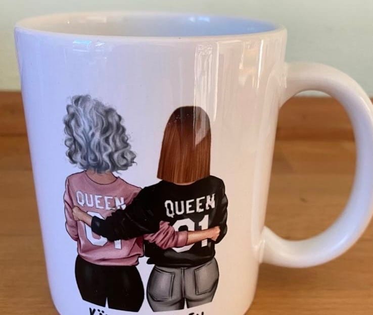 Customer photo review of Jeden Tag - Paar-Tasse