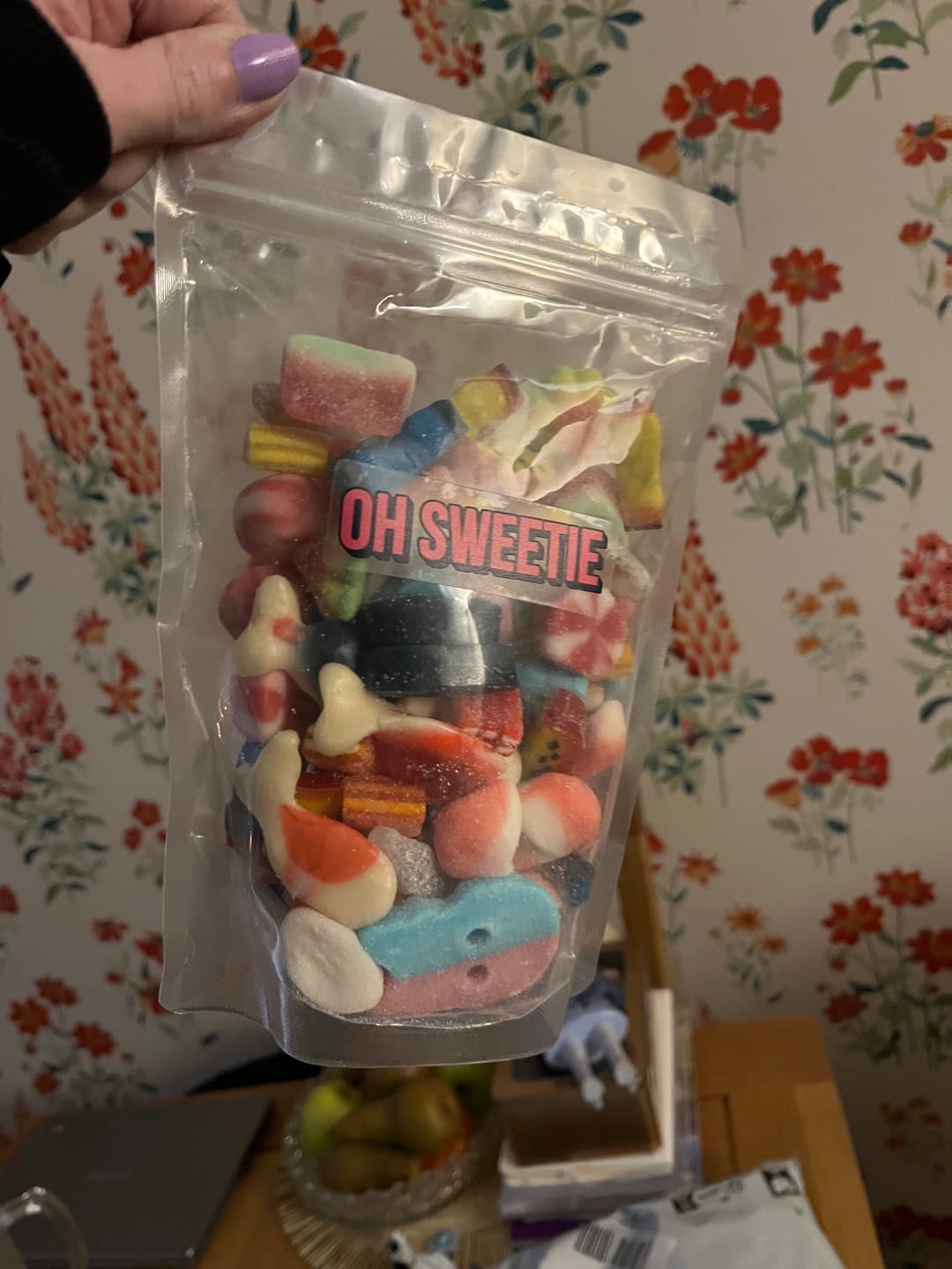 Customer photo review of Build Your Own Pick and Mix Sweets Bag – Over 100 to Choose From