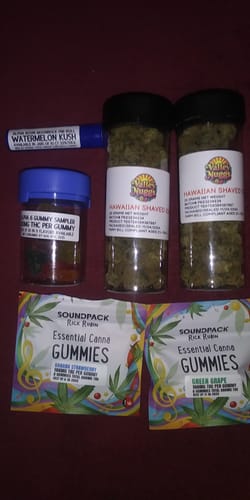 Customer photo review of THC Flower Exotic Smalls BLUEBERRY OG INDICA 112 GRAMS 1/4 LB Half Pound THCa