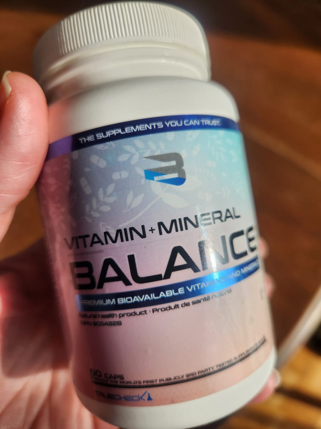 Customer photo review of Believe - Vitamin + Mineral Balance (90 capsules)
