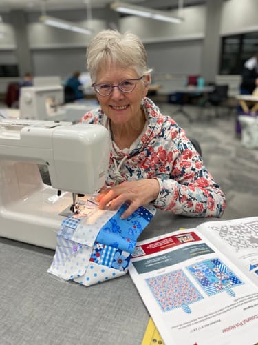 Customer photo review of Mrs Quilty Subscription Box