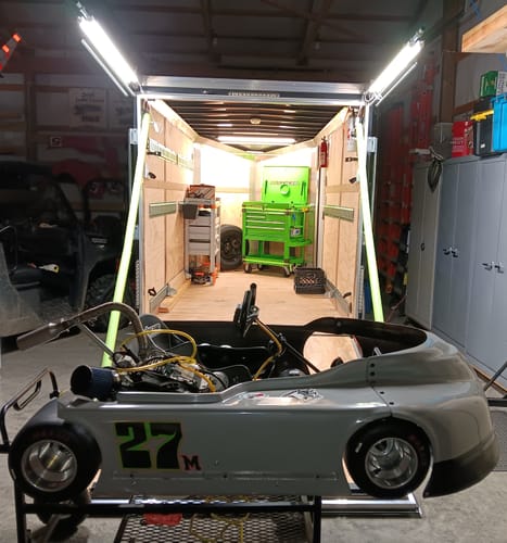 Customer photo review of Racing Pit Light Kit - 20,000 Lumens