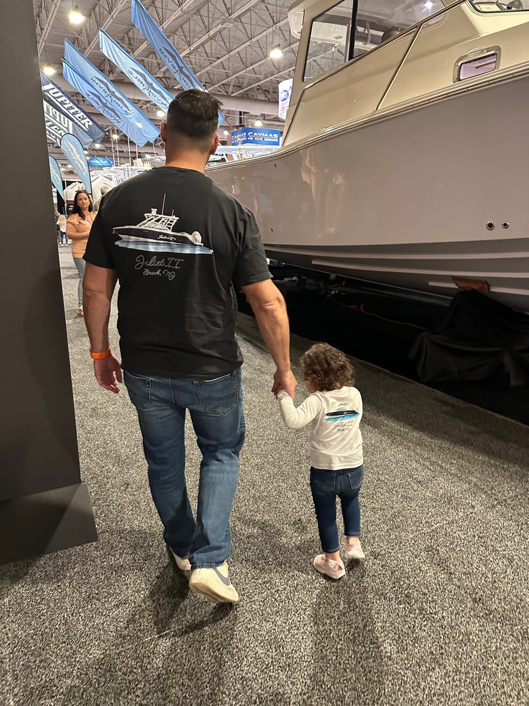 Customer photo review of Custom Boat T-Shirts  - 100% Ringspun Cotton (No Pocket)