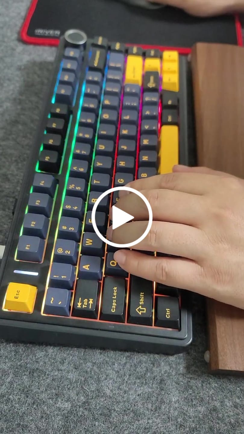 Customer video review of KEYGEEK X MZ Y3 LINEAR SWITCH FACTORY LUBED EDITION (10PCS)