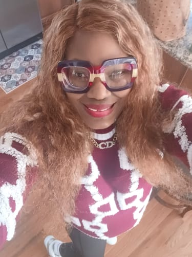 Customer photo review of TOP TIER SWEATER AND CARDIGANS