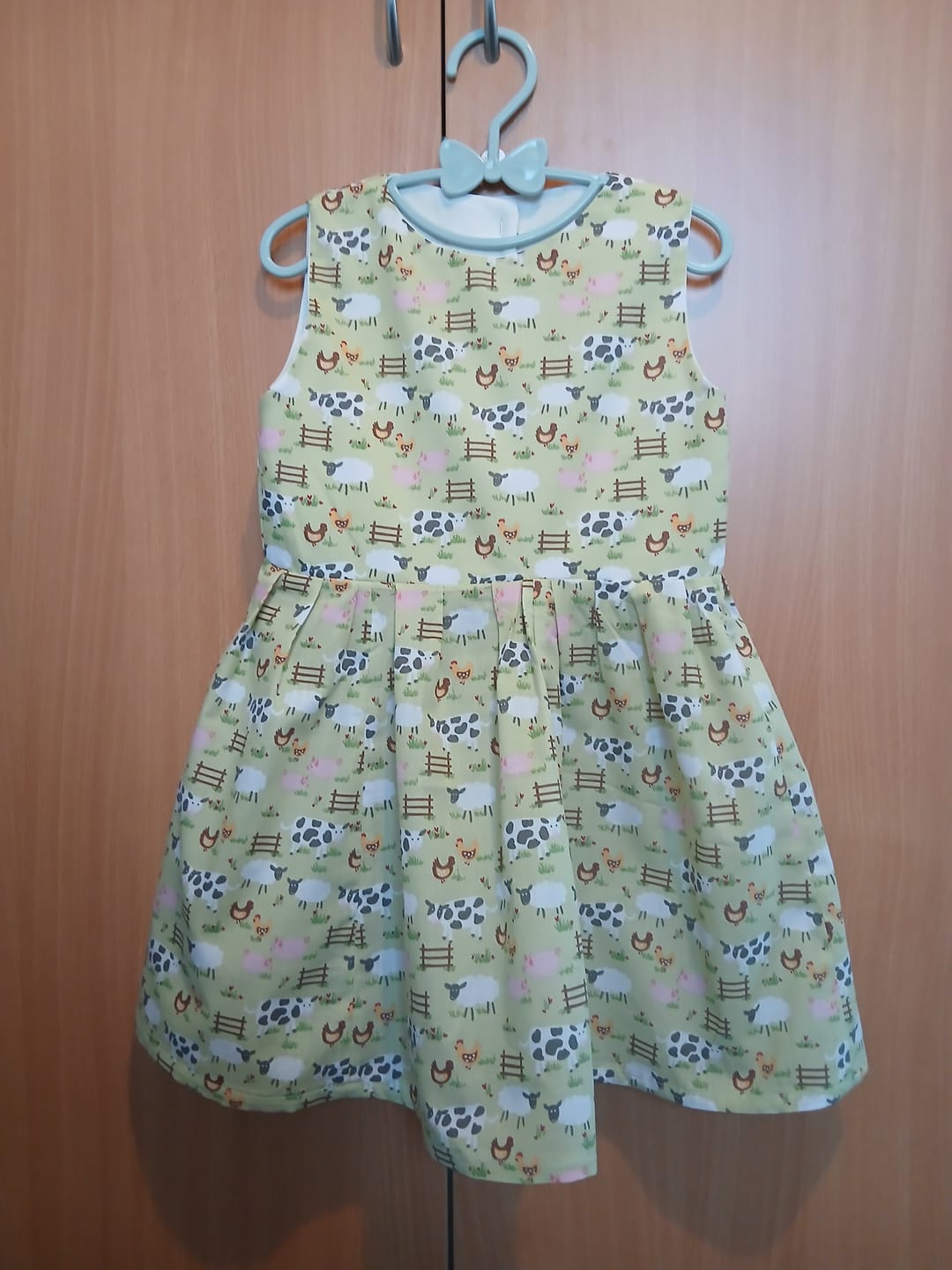 Customer photo review of Farm Animals Polycotton Fabric