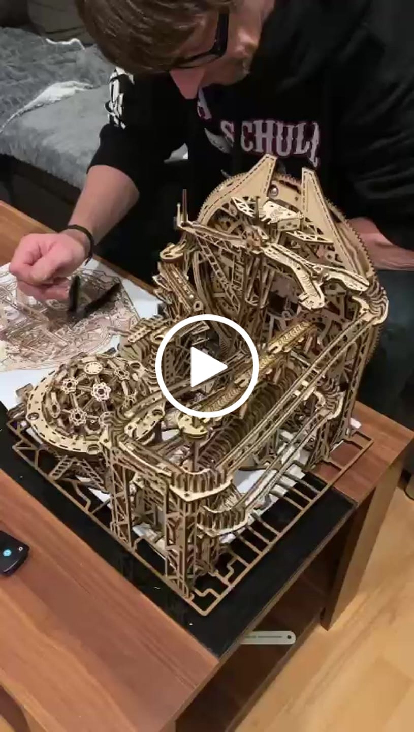 Customer video review of Galaxy Marble Run