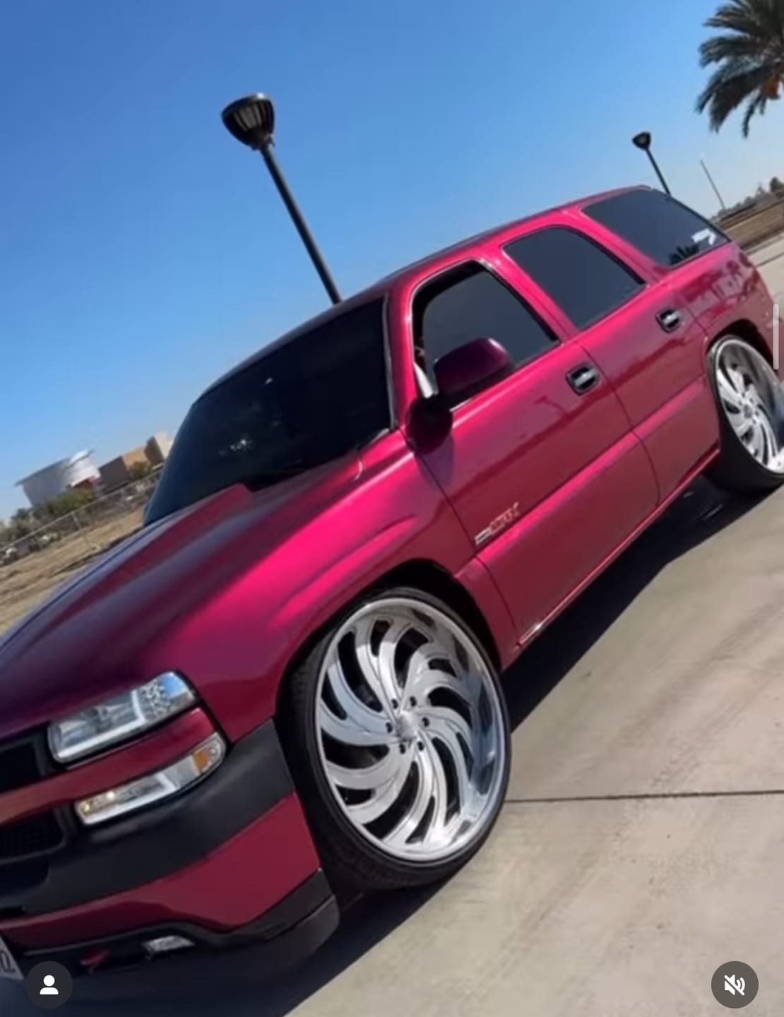Customer photo review of Glossy Metallic Rubellite Purple Vinyl Wrap