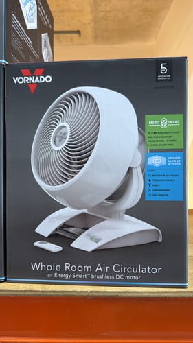 Customer photo review of ^- Bedroom's Best Fan, SALE! -^  Vornado 6303DC (Medium) Circulator