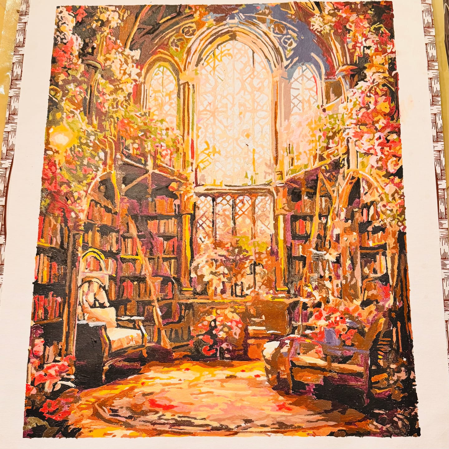 Customer photo review of Enchanted Floral Library