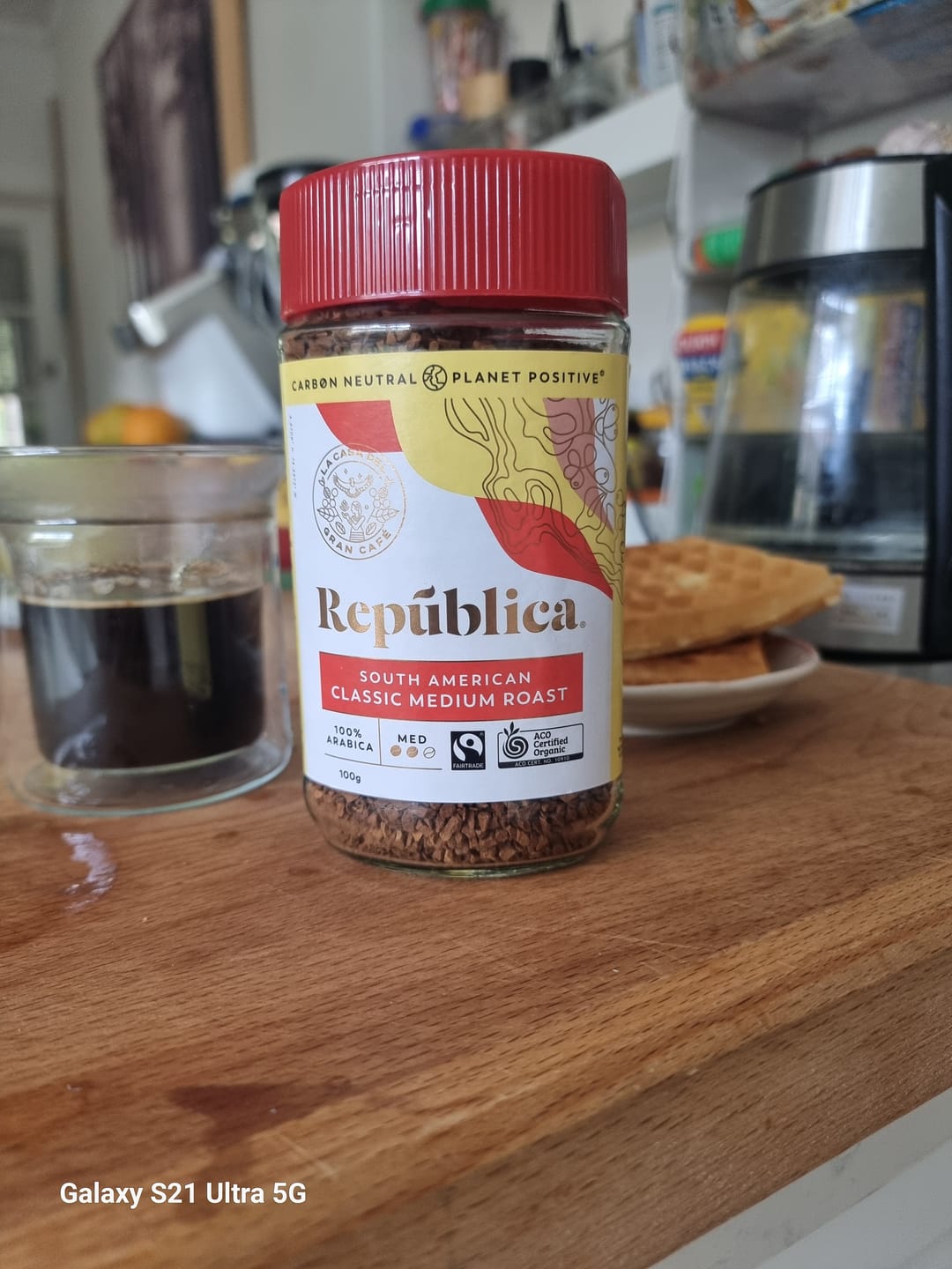 Customer photo review of South American Instant Coffee