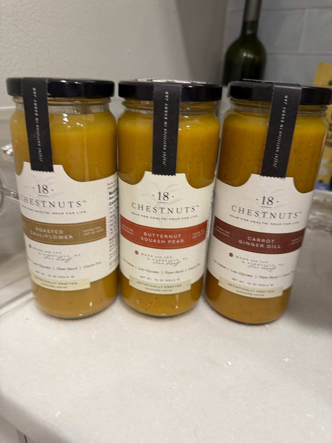 Customer photo review of Roasted Cauliflower Soup