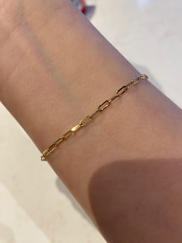Customer photo review of Permanent Jewelry appointment