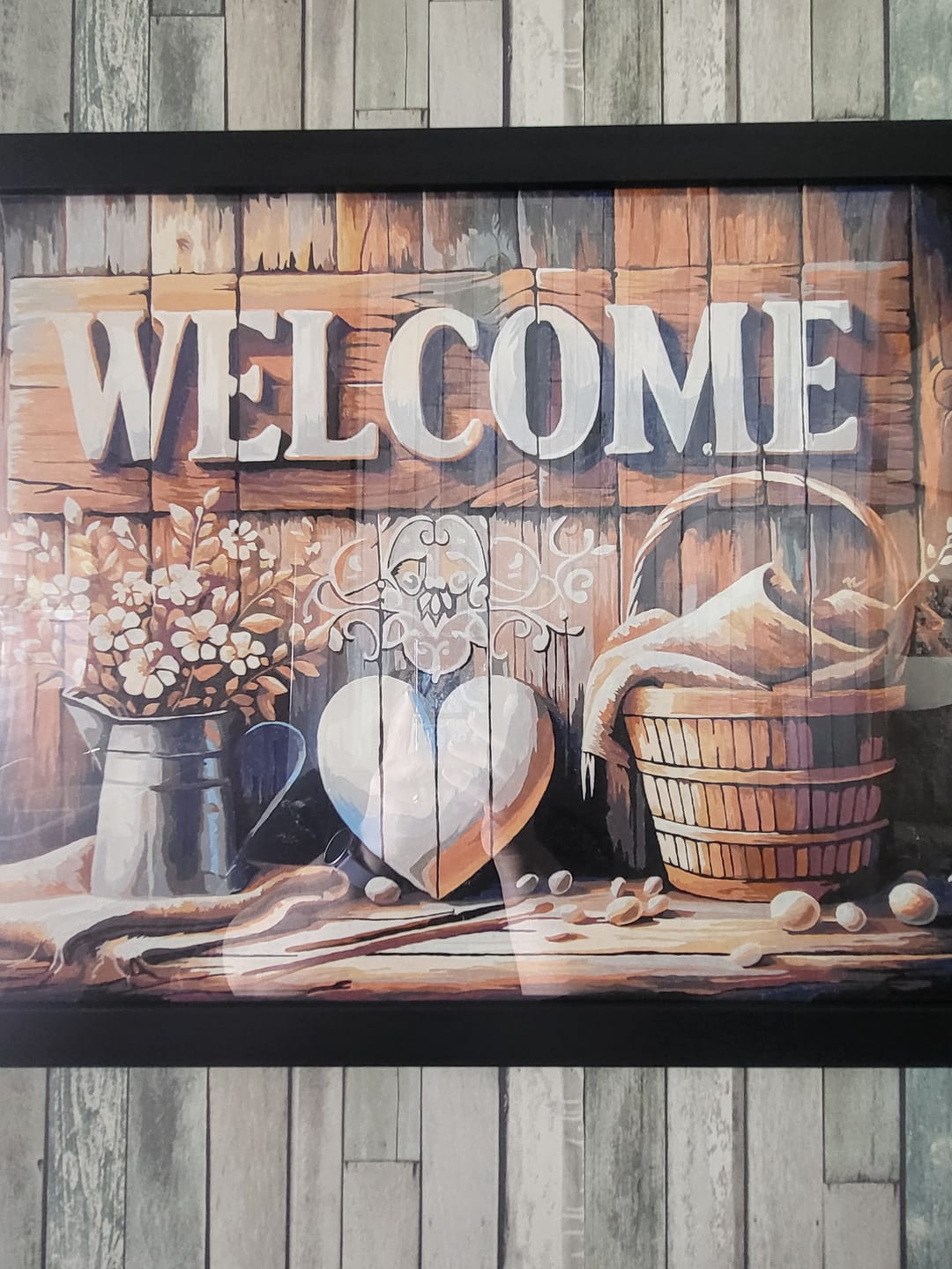 Customer photo review of Paint by Numbers - Welcome