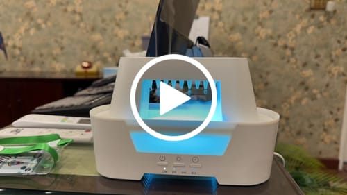 Customer video review of 300ml Raindrop Aroma Diffuser - Lot Imported