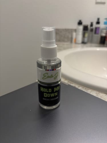 Customer photo review of Hold Me Down™ Adhesive Skin Guard (Ain’t No Other™)