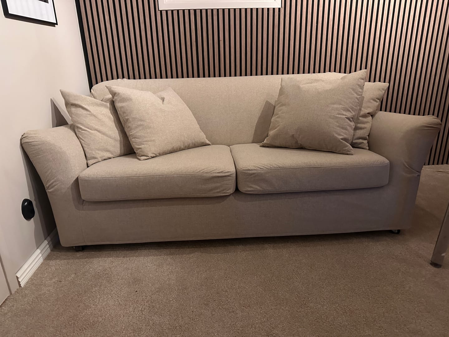 Customer photo review of TOMELILLA 2 Seat IKEA Sofa Bed Cover Standard Size