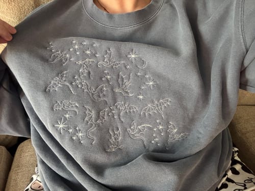 Customer photo review of *PRE-ORDER* Wyvern Crewneck