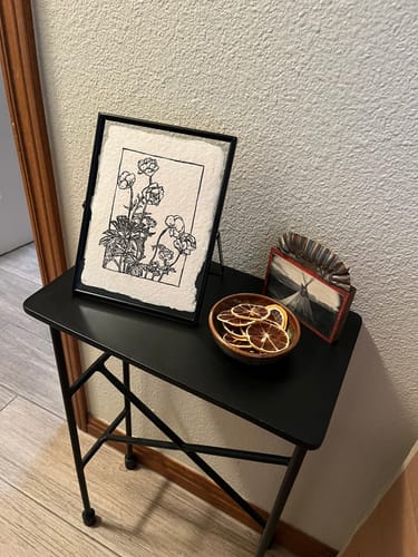 Customer photo review of Ranunculus Art Print