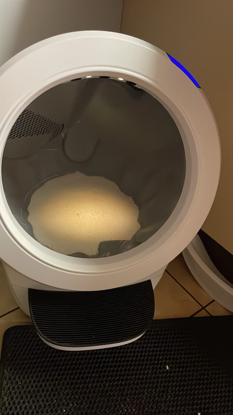 Customer photo review of Michu Wonder Litter - Plant-Based & Automatic-Box Friendly 2.5kg/6L