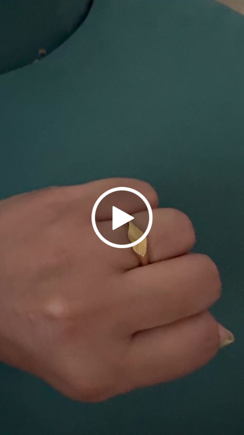 Customer video review of Heart Rays Ring