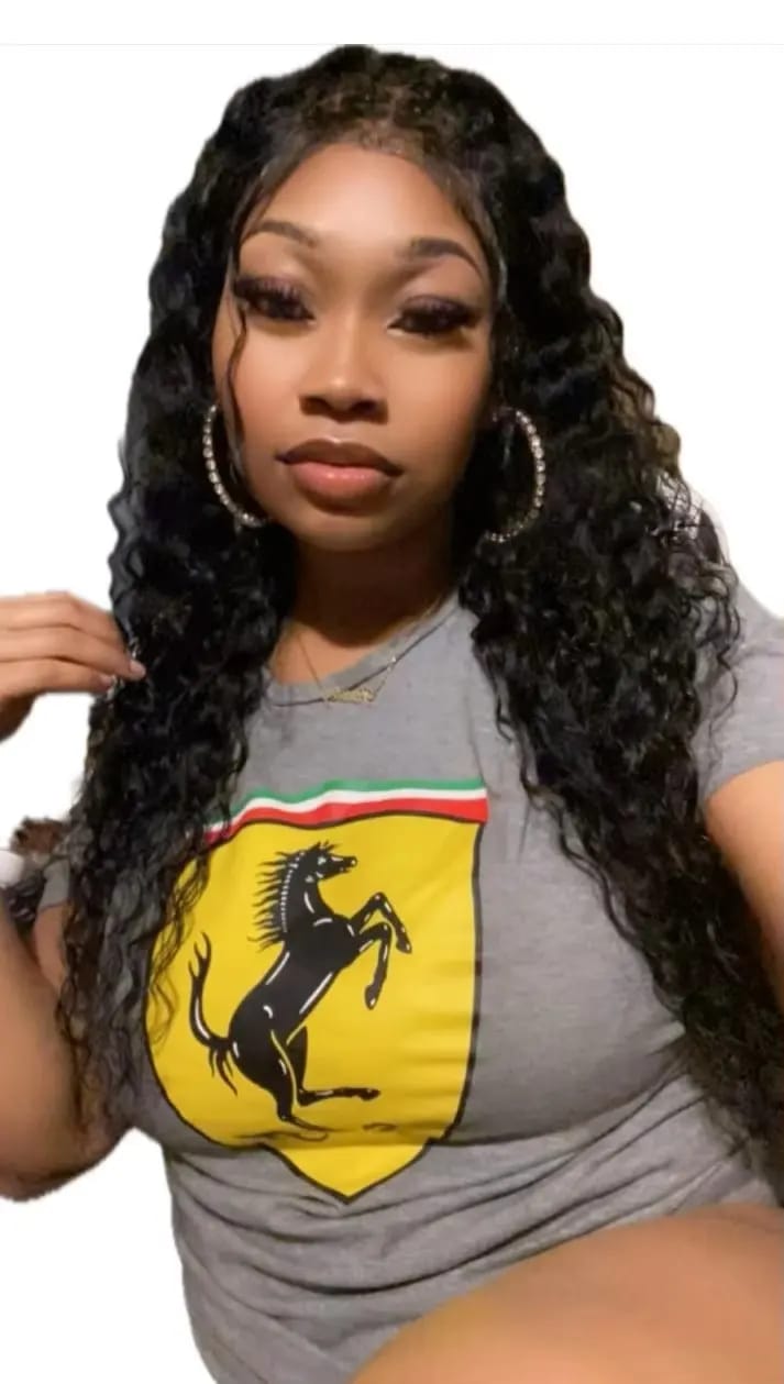 Customer photo review of MORE FACE 360 Glueless Wig Water Wave Invisi Drawstring Wear And Go Wig Quick Install Pre-Bleached And Pre-Cut HD Lace Human Hair Wigs Beginner Friendly