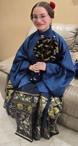 Customer photo review of Shan Ping 扇屏 Folding Screen Ming Dynasty Mamian Skirt