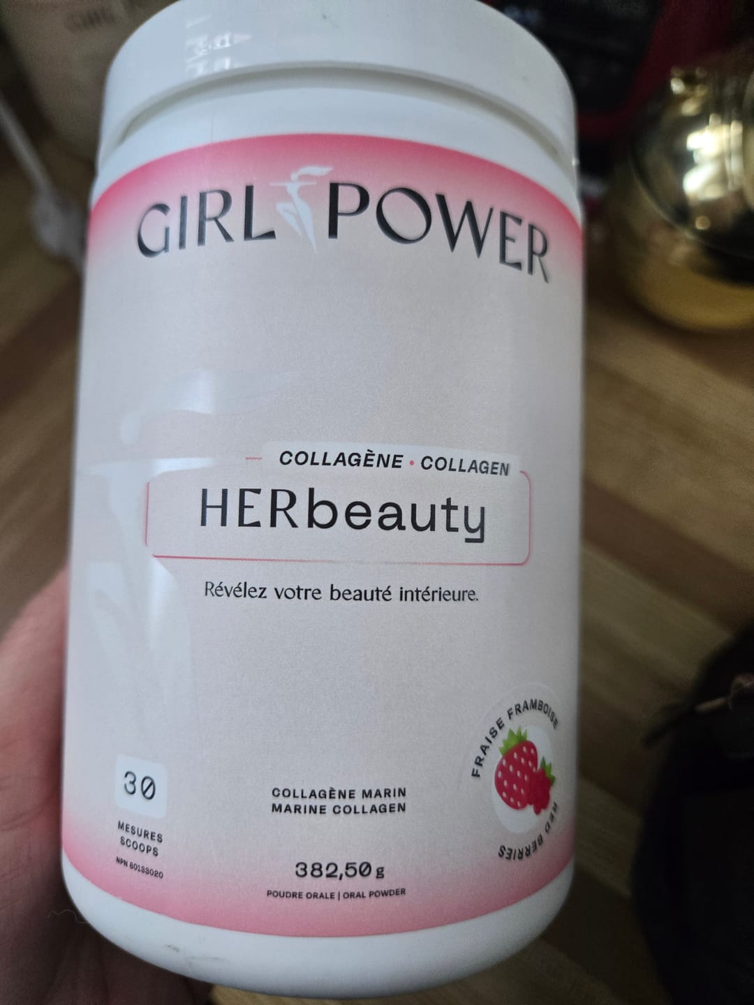 Customer photo review of Girl Power - HERbeauty Collagène 30 portions